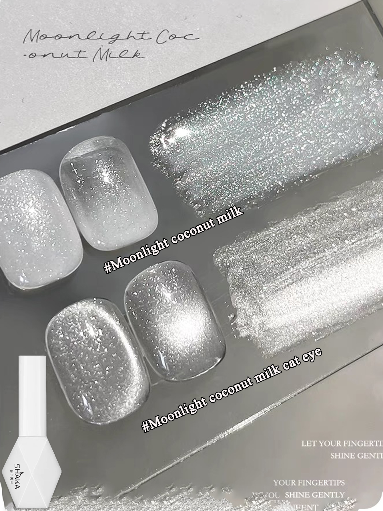 1-21pcs WS Japanese style Spar - Nail Art Cat Eye Pink ulasan dan harga