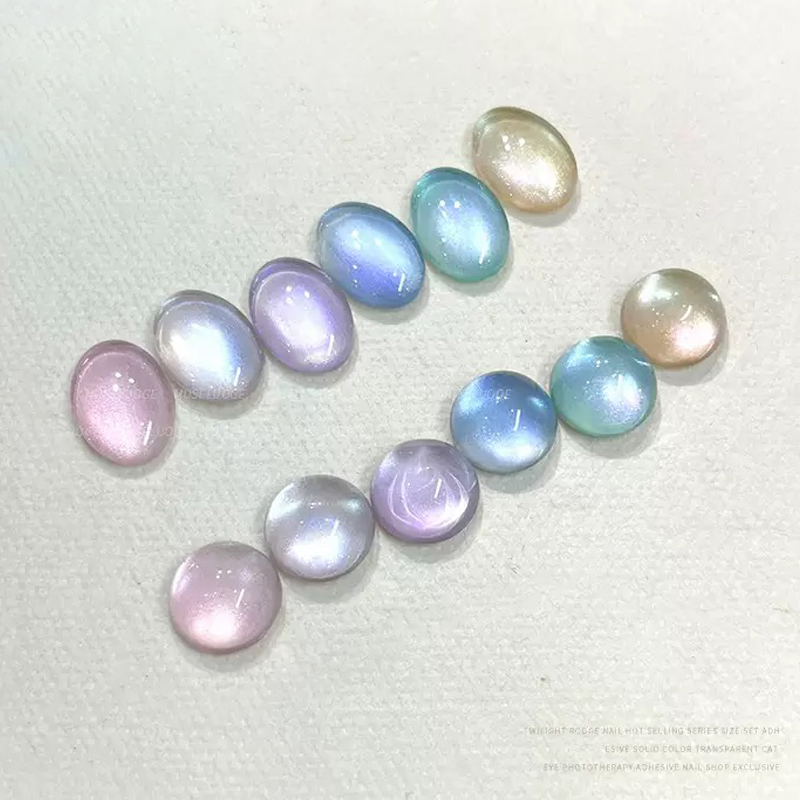 ZH 12ML Mermaid Cat Eye Nail P - Nail Art Cat Eye Pink ulasan dan harga