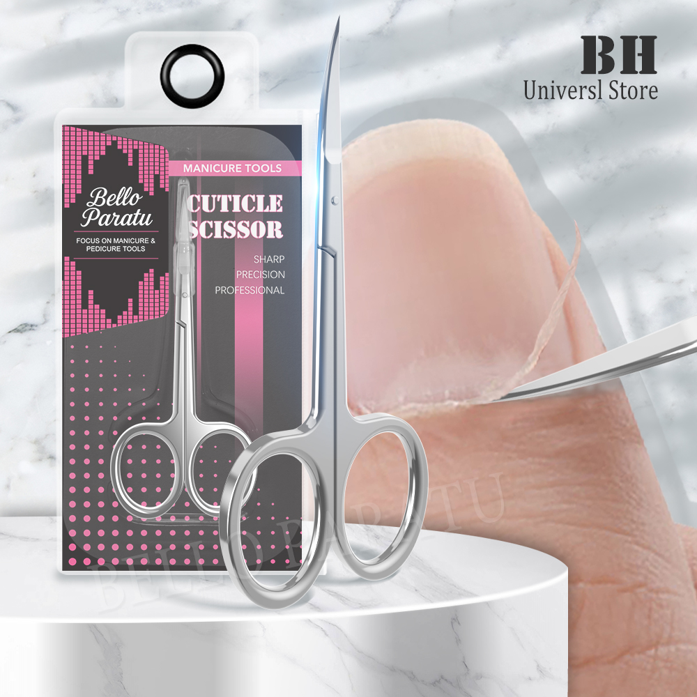 1Pcs Cuticle Scissors Nipper C - Nail Art For Men ulasan dan harga