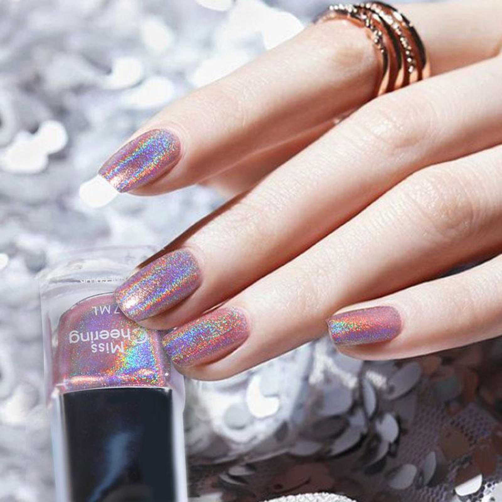 7ml Nail Art Powder Glitter Mi - Nail Art Chrome ulasan dan harga