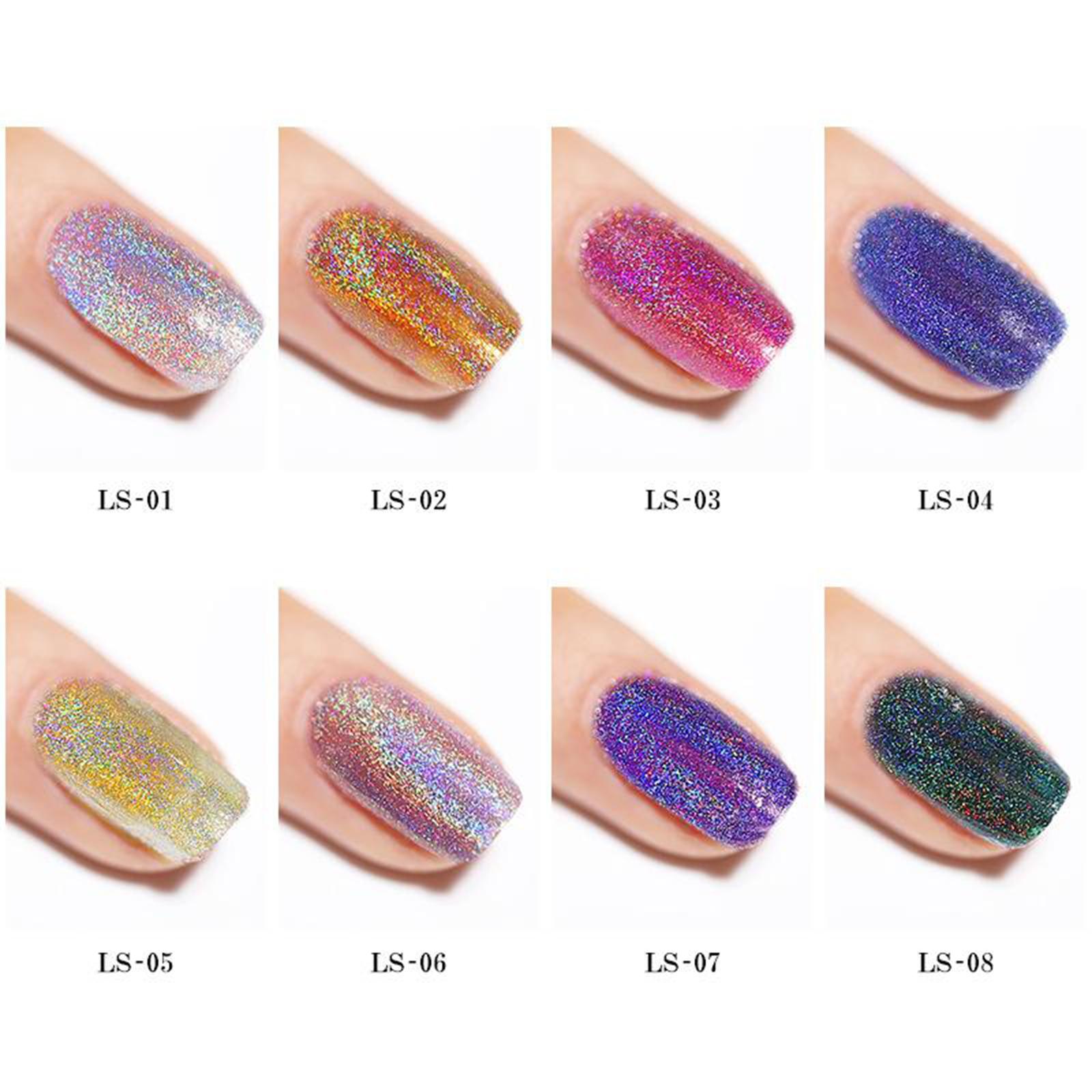 7ml Nail Art Powder Glitter Mi - Nail Art Chrome ulasan dan harga