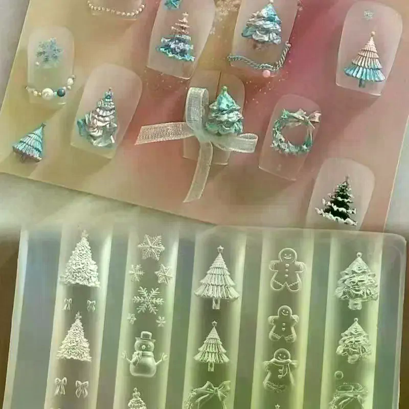 Christmas Snowman Christmas Tr - Nail Art For Men ulasan dan harga