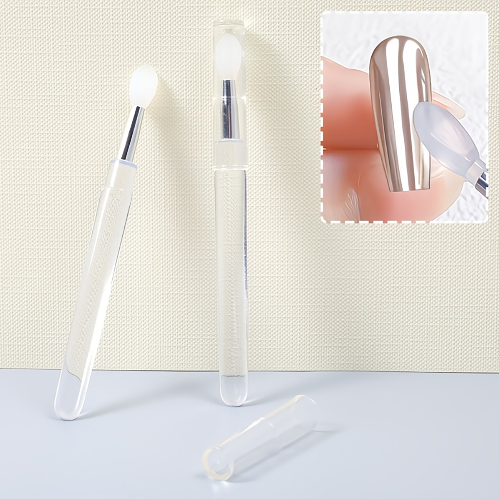 Reusable Chrome Glitter Applyi - Nail Art Chrome ulasan dan harga