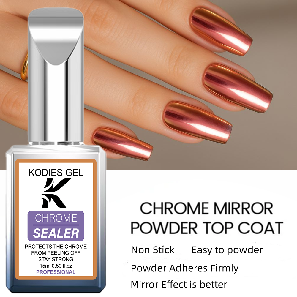 KODIES GEL Chrome Top Coat No  - Nail Art Chrome ulasan dan harga