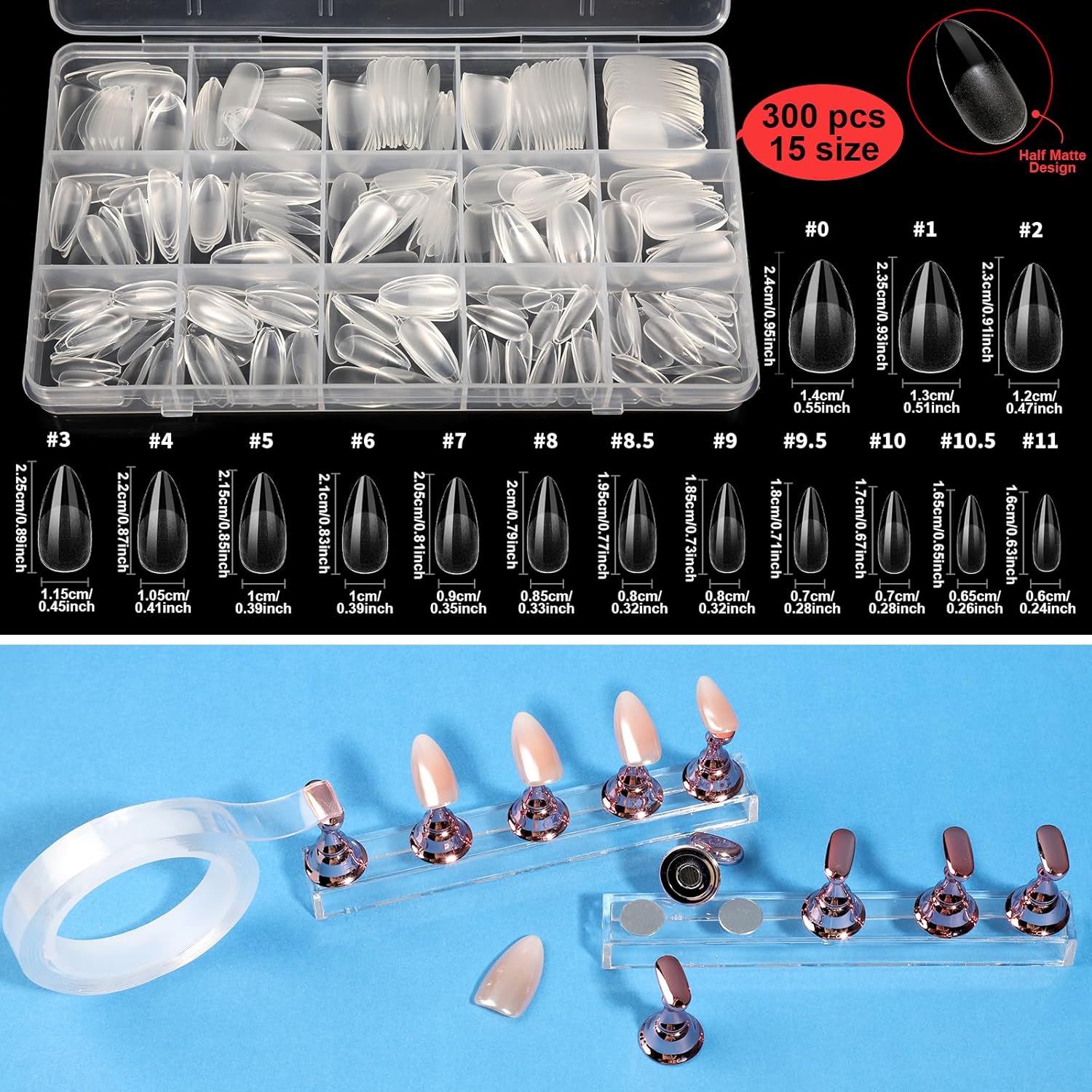 Teenitor Acrylic Nail Kit With - Nail Art Chrome ulasan dan harga