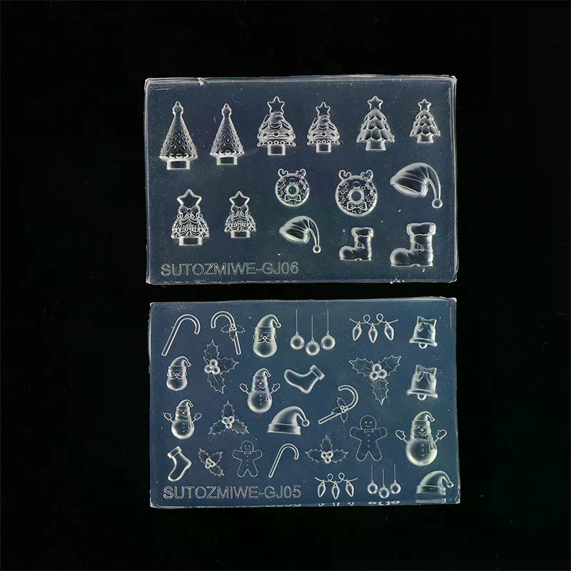 3D Silicone Nail Mold For DIY  - Nail Art For Men ulasan dan harga