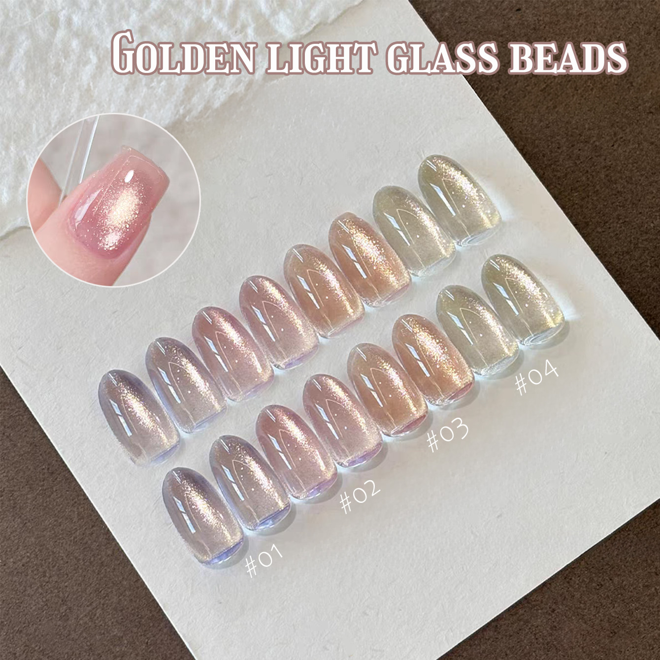 1pcs TC Pink Golden Eye Gel Na - Nail Art Cat Eye Pink ulasan dan harga