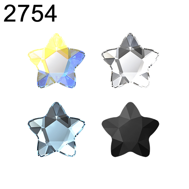 Genuine 2754 Star Flower Flat  - Nail Art Flower ulasan dan harga