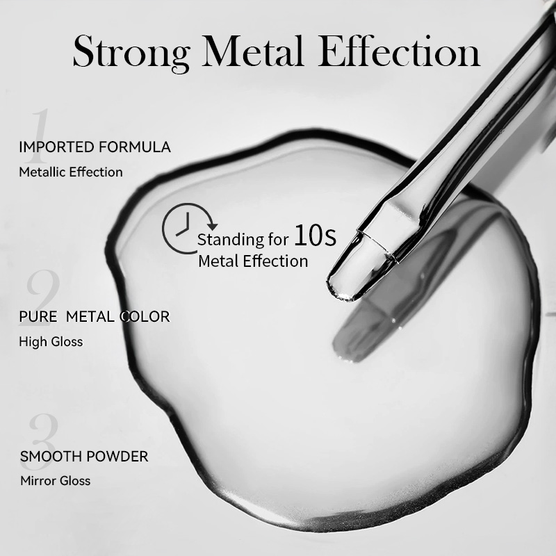 LILYCUTE 7ML Metallic Painting - Nail Art Chrome ulasan dan harga